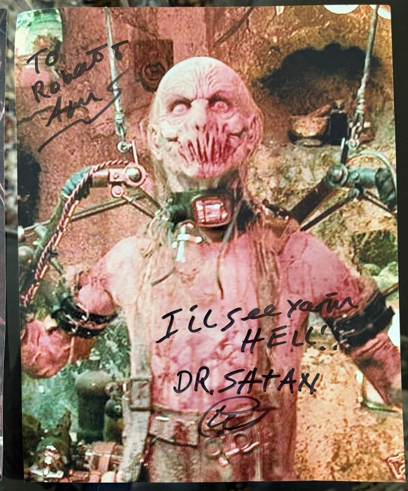 WALTER PHELAN/JAKE MCKINNON — W PHELAN DEVILS REJECTS DR.SATAN THE PROFESSOR JAKE M SIGNED PHOTOS JOHNSON EST., изображение 3