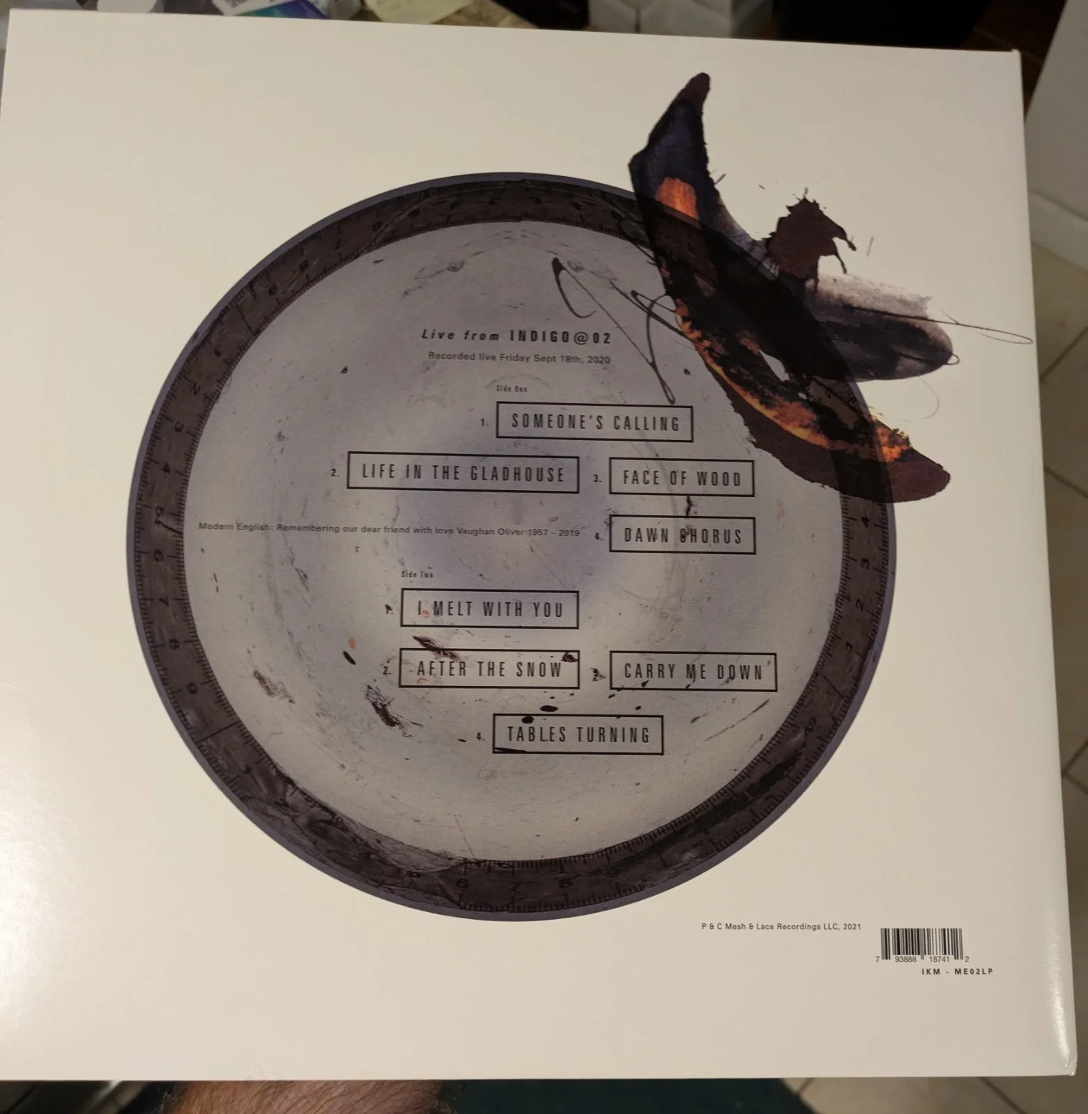 Modern English Signed After The Snow Vinyl LP Robbie Grey Michael Conroy, изображение 4