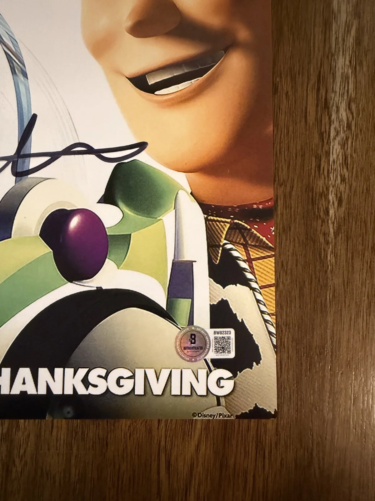Andrew Stanton ‘Toy Story 2’ Movie Writer Signed 12x18 Photo Beckett Two, изображение 2