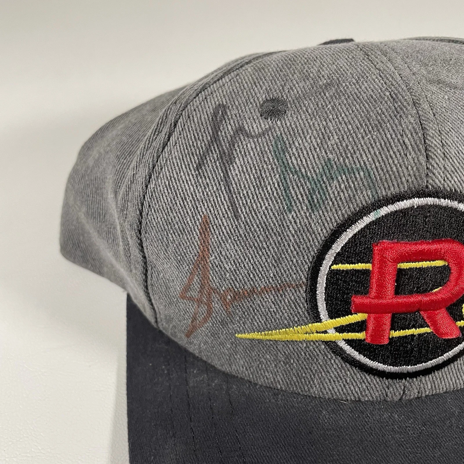 Vtg Ricochet Signed Hat Country Music Band Autographed Snapback Cap Logo USA, изображение 3