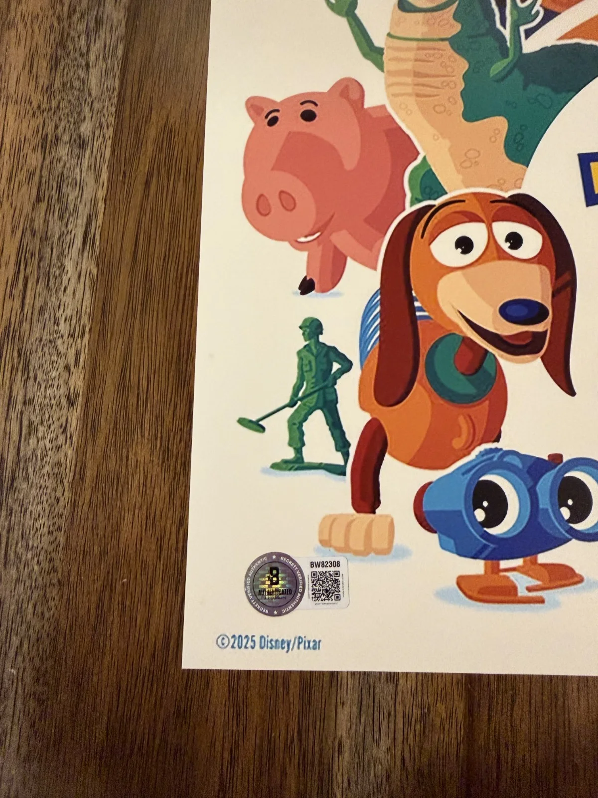Andrew Stanton ‘Toy Story’ Movie Writer Signed 12x18 Photo Beckett, изображение 2