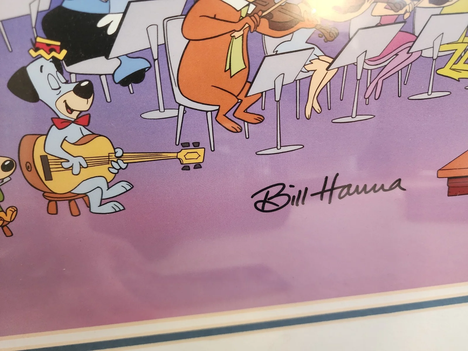 Hanna-Barbara Symohony Autographed Disney Relic COA, изображение 3