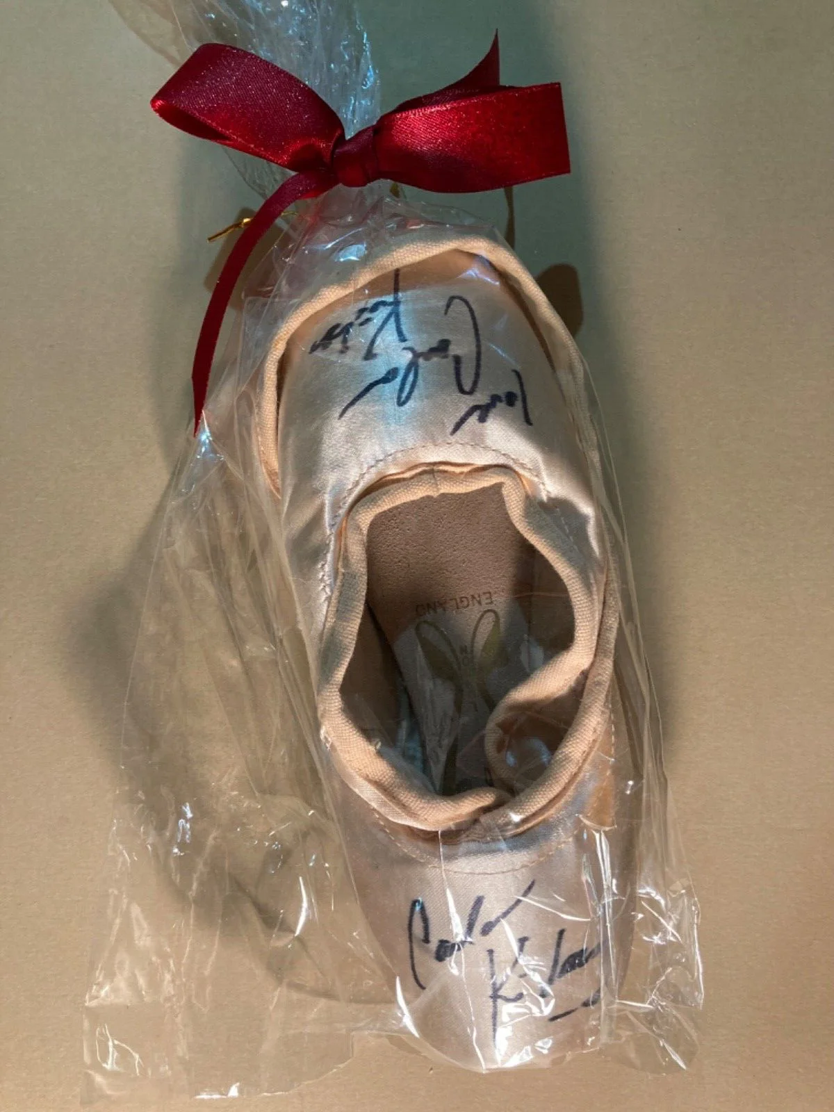 Pacific NW Ballet ballerina dancer signed ballet point shoes Carla Korbes NYCB, image 2