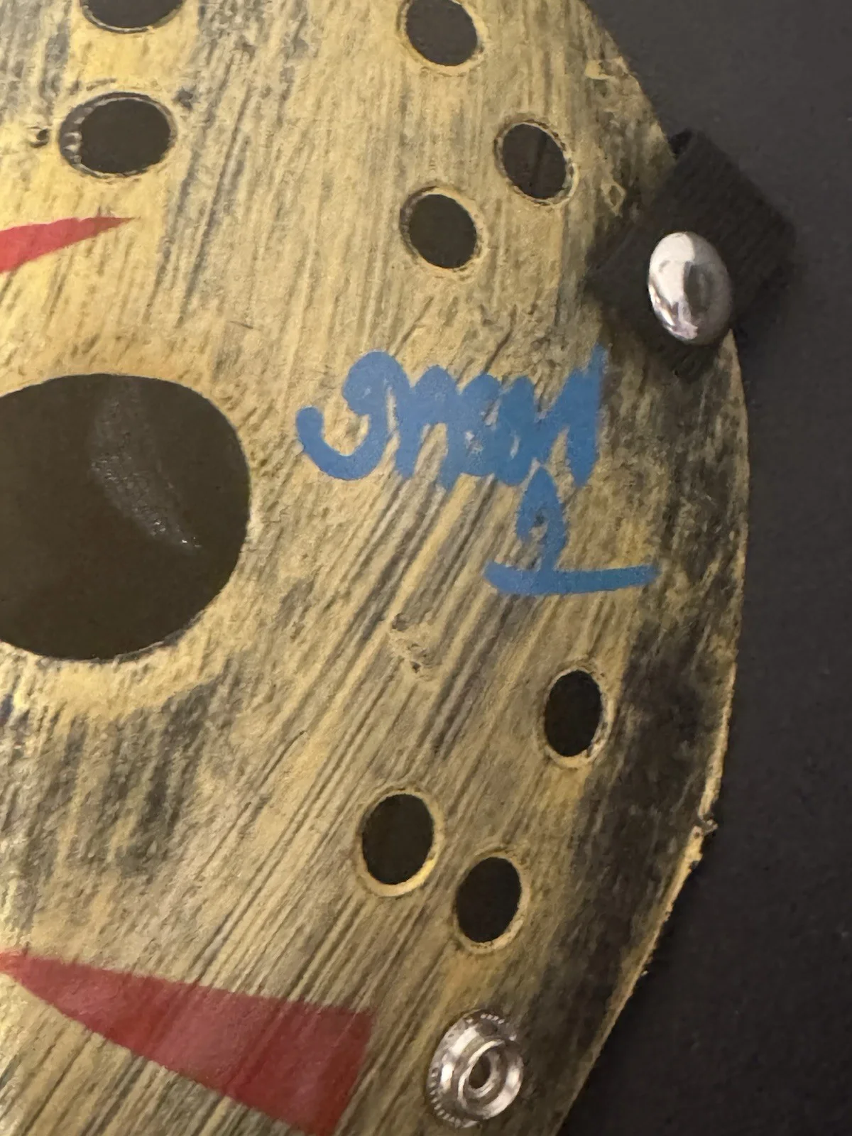 Ari Lehman — Ari Lehman Signed Friday The 13th Jason 1 Hockey Mask I Never Die Beckett Auth., изображение 3