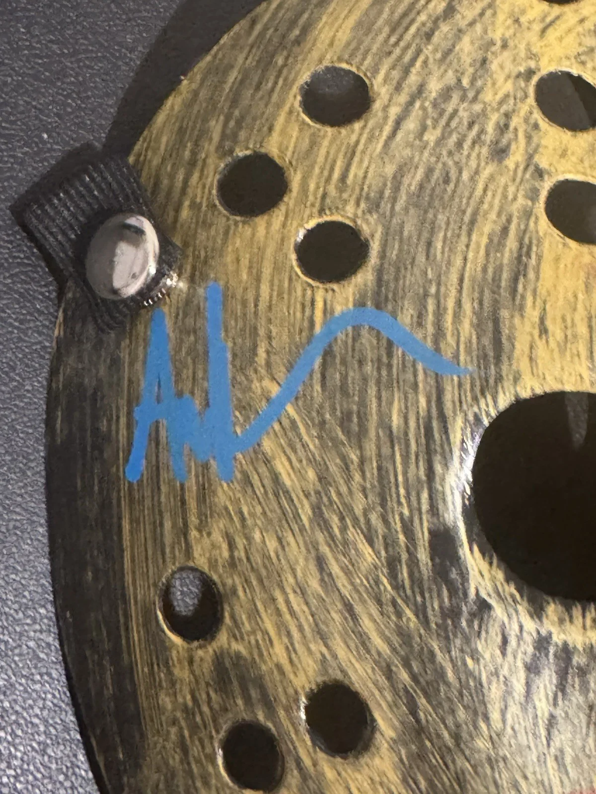 Ari Lehman — Ari Lehman Signed Friday The 13th Jason 1 Hockey Mask I Never Die Beckett Auth., изображение 4