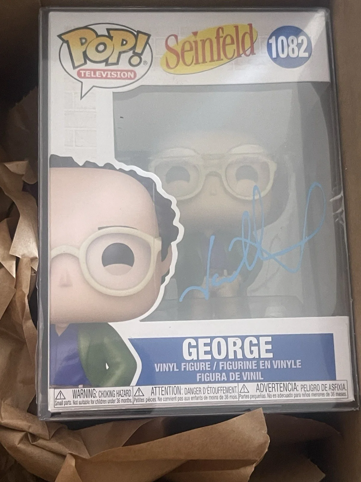 Jason Alexander — Jason Alexander Signed "Seinfeld" Funko Pop - George Costanza, image 2