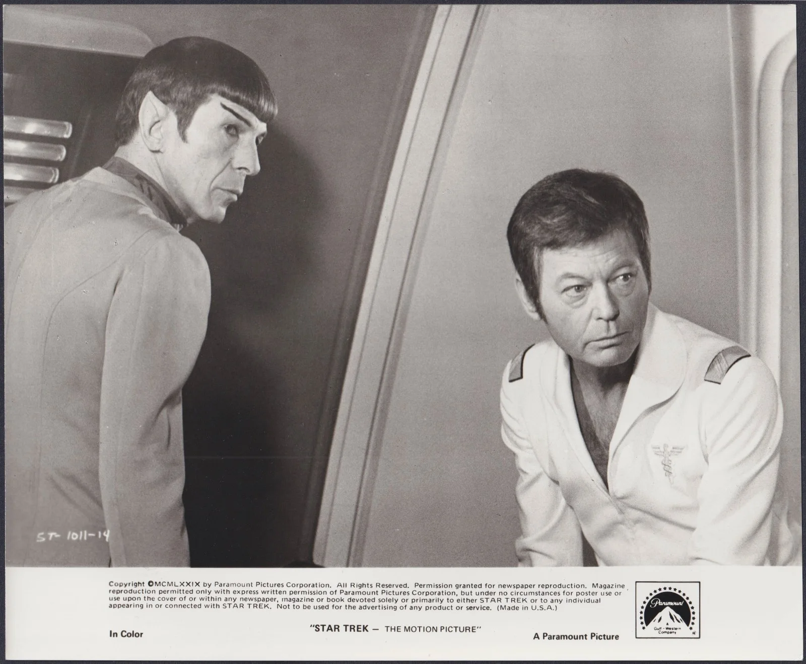 Star Trek The Motion Picture 19x ORIGINAL Film Press Stills Nimoy Shatner 1979, изображение 4