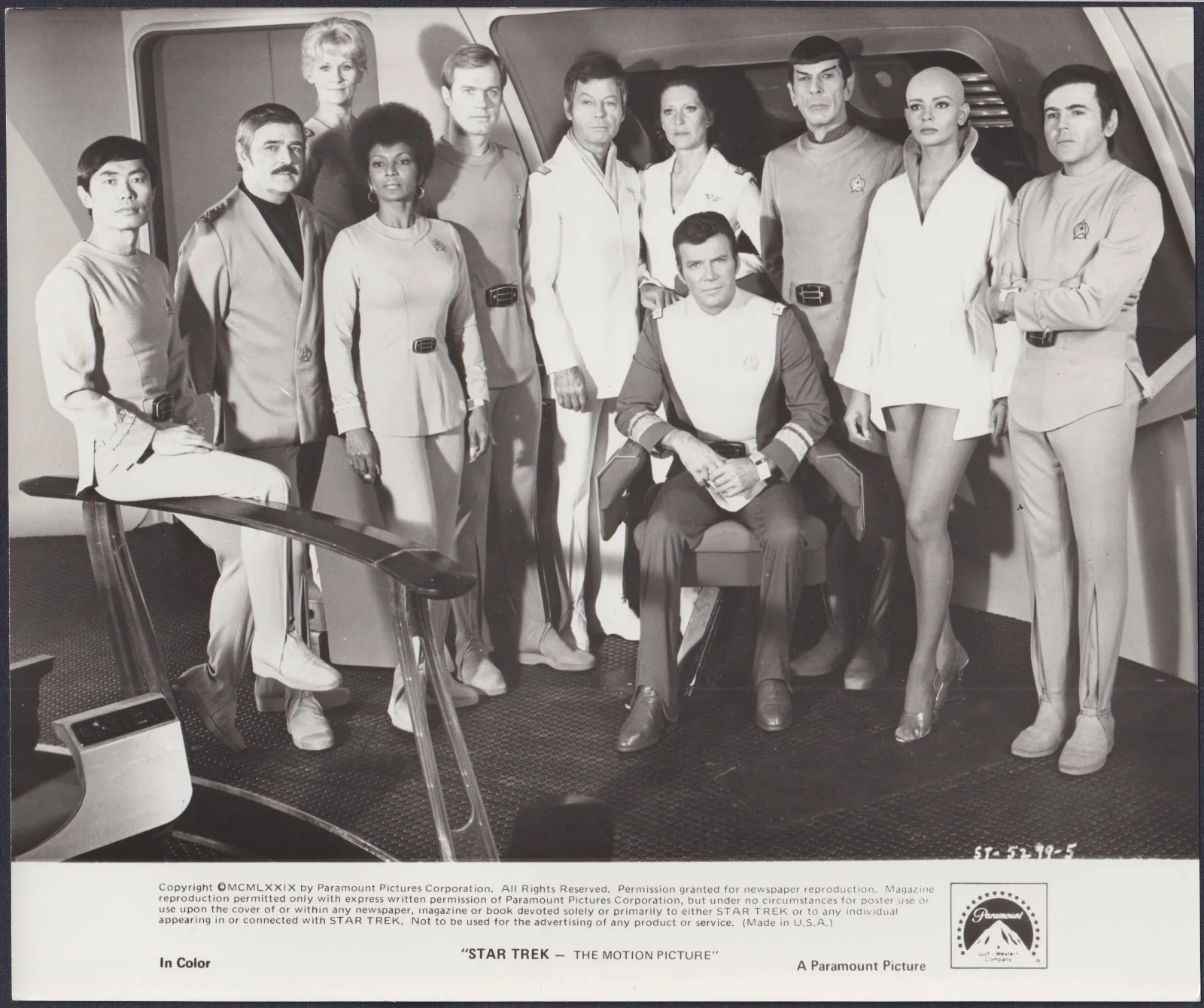 Star Trek The Motion Picture 19x ORIGINAL Film Press Stills Nimoy Shatner 1979, изображение 5
