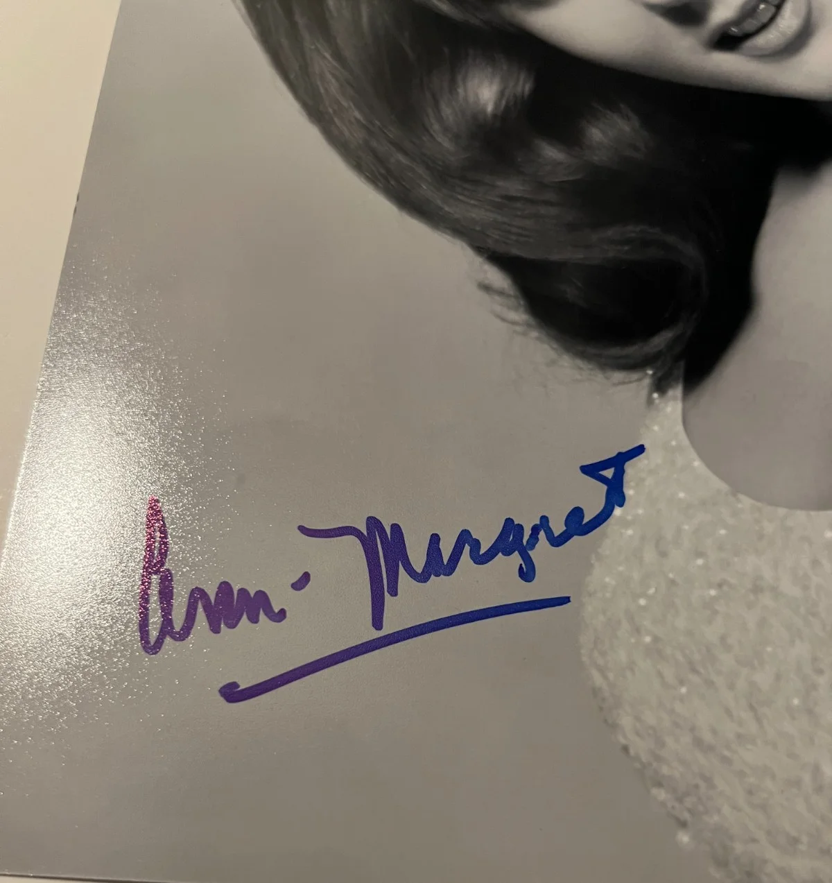 signed 8x10 Ann Margret JSA, image 2