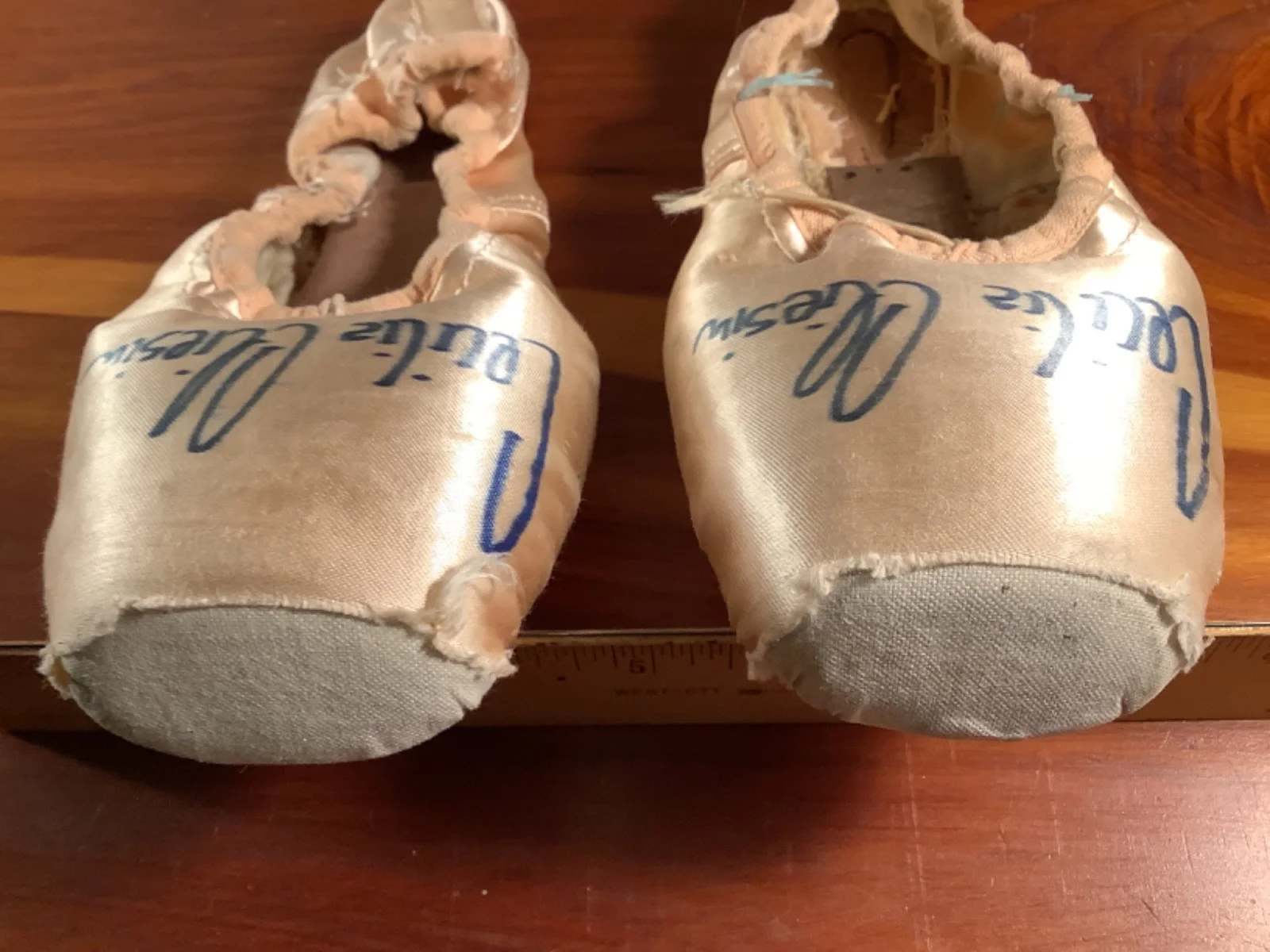 Pacific NW Ballet ballerina dancer signed ballet point shoes Cecilia Iliesiu, image 5