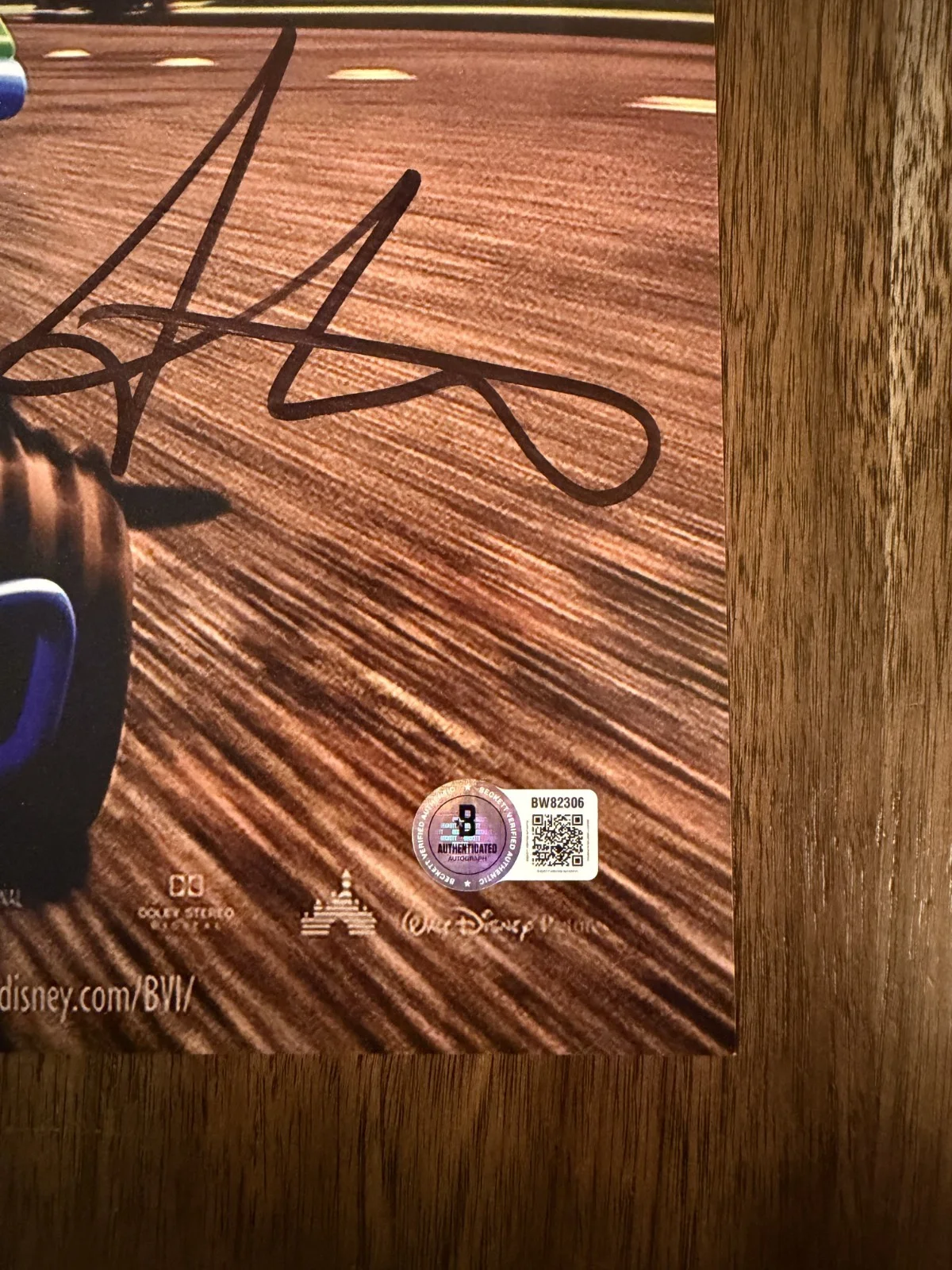 Andrew Stanton ‘Toy Story’ Movie Writer Signed 12x18 Photo Beckett, изображение 2
