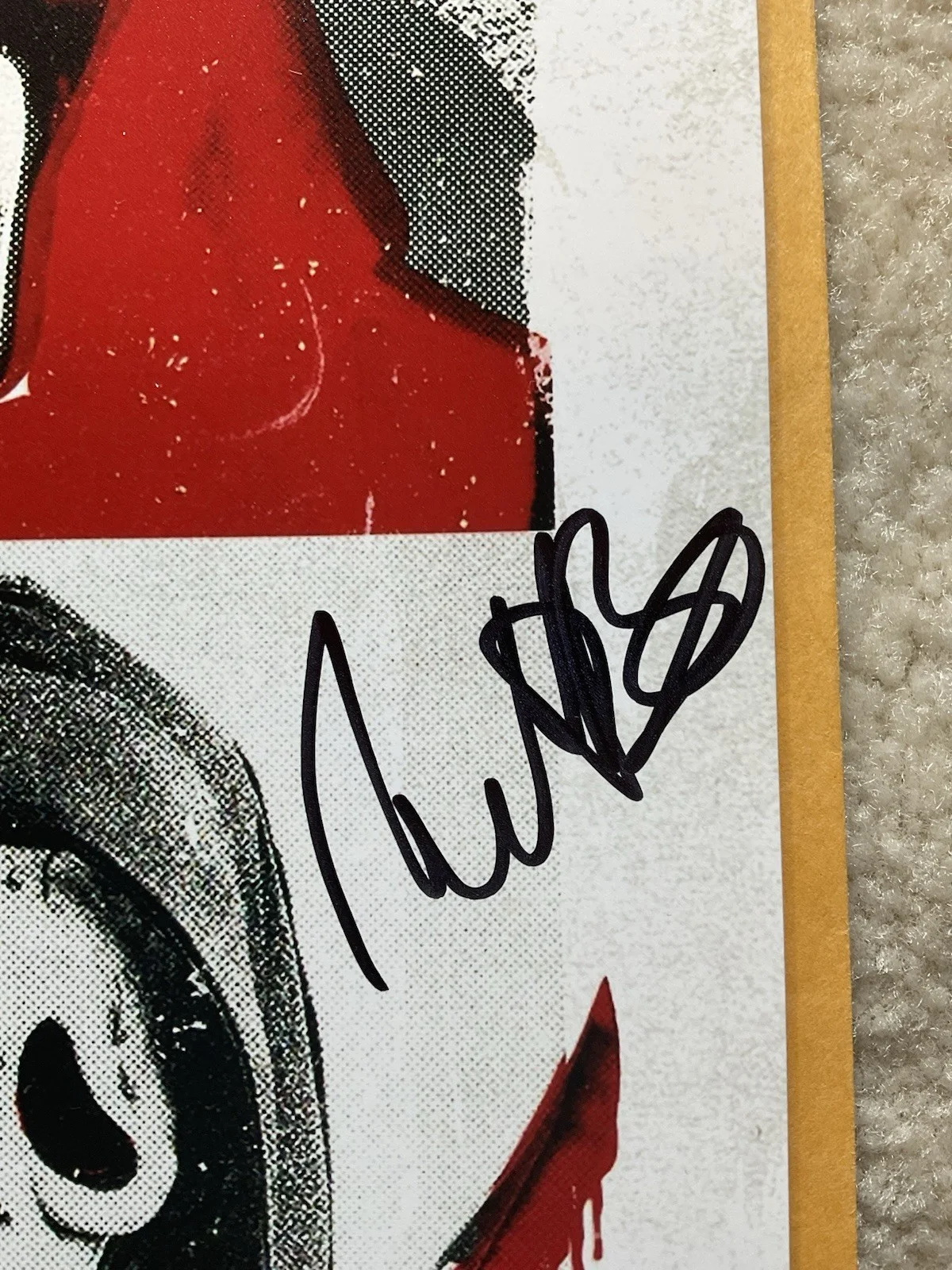 Tyler Gillett — Scream signed 12x18 BAS Tyler Gillett signed photo Horror Director signed photo, image 3