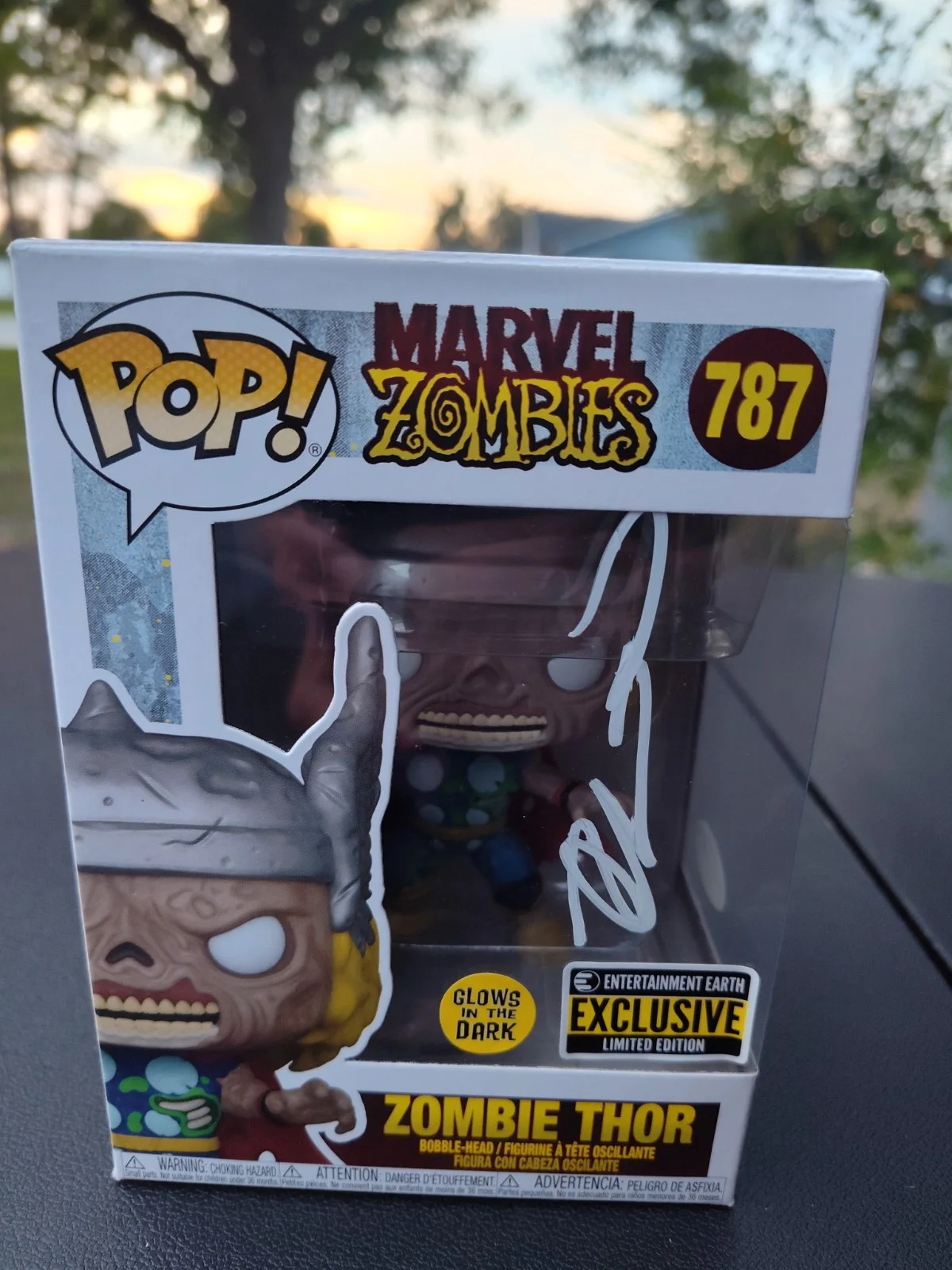 Robert Kirkman — Robert Kirkman Signed Autograph Funko Pop Marvel Zombies Zombie Thor 787 COA