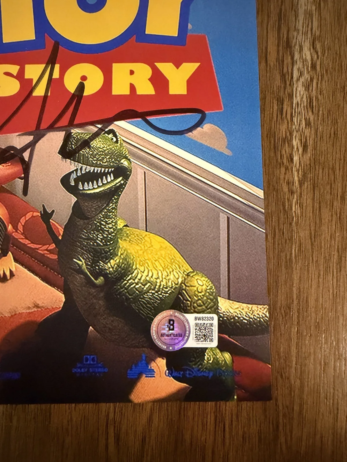 Andrew Stanton ‘Toy Story’ Movie Writer Signed 12x18 Photo Beckett, изображение 2