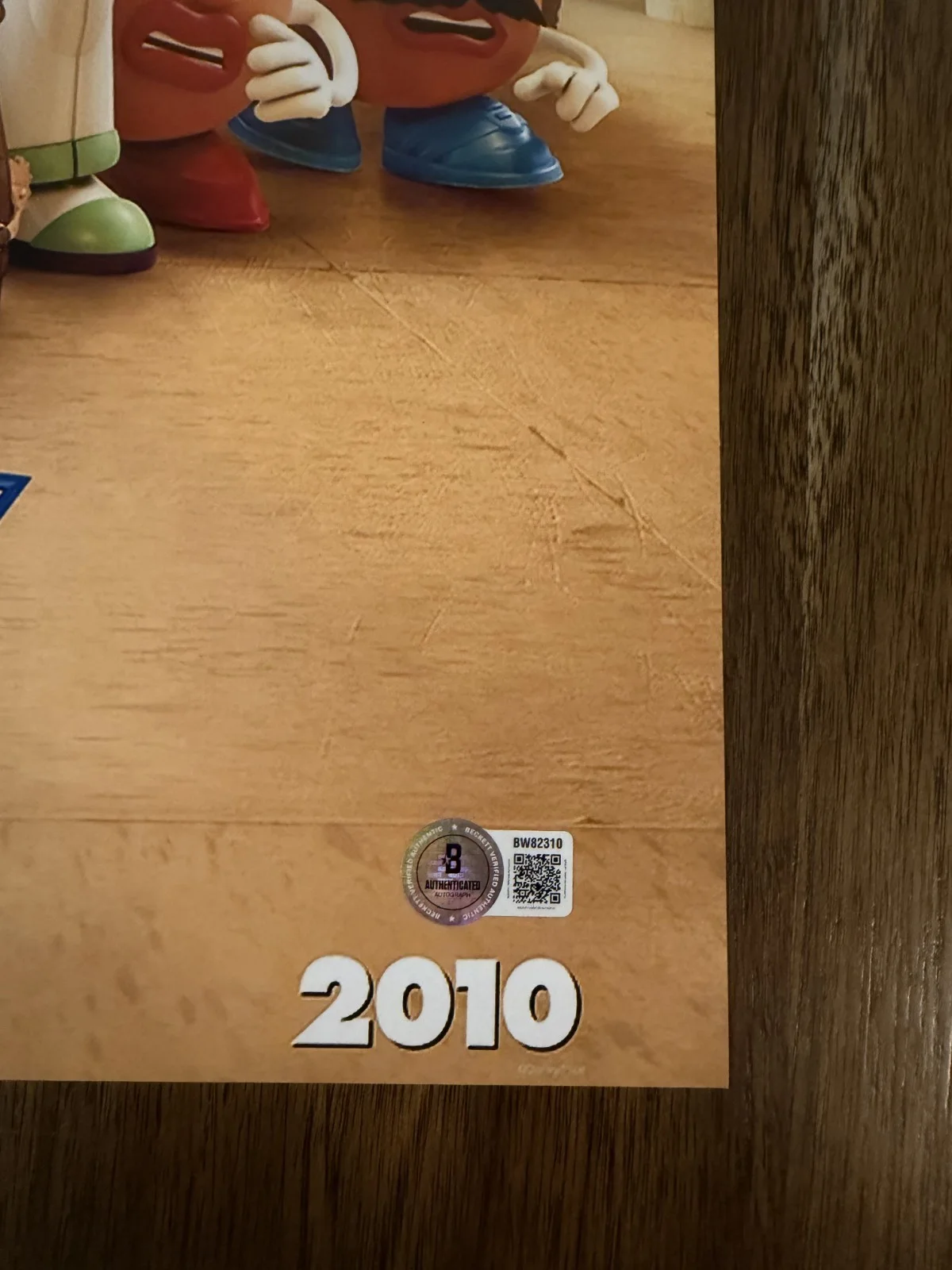 Andrew Stanton ‘Toy Story 3’ Movie Writer Signed 12x18 Photo Beckett Three, изображение 2