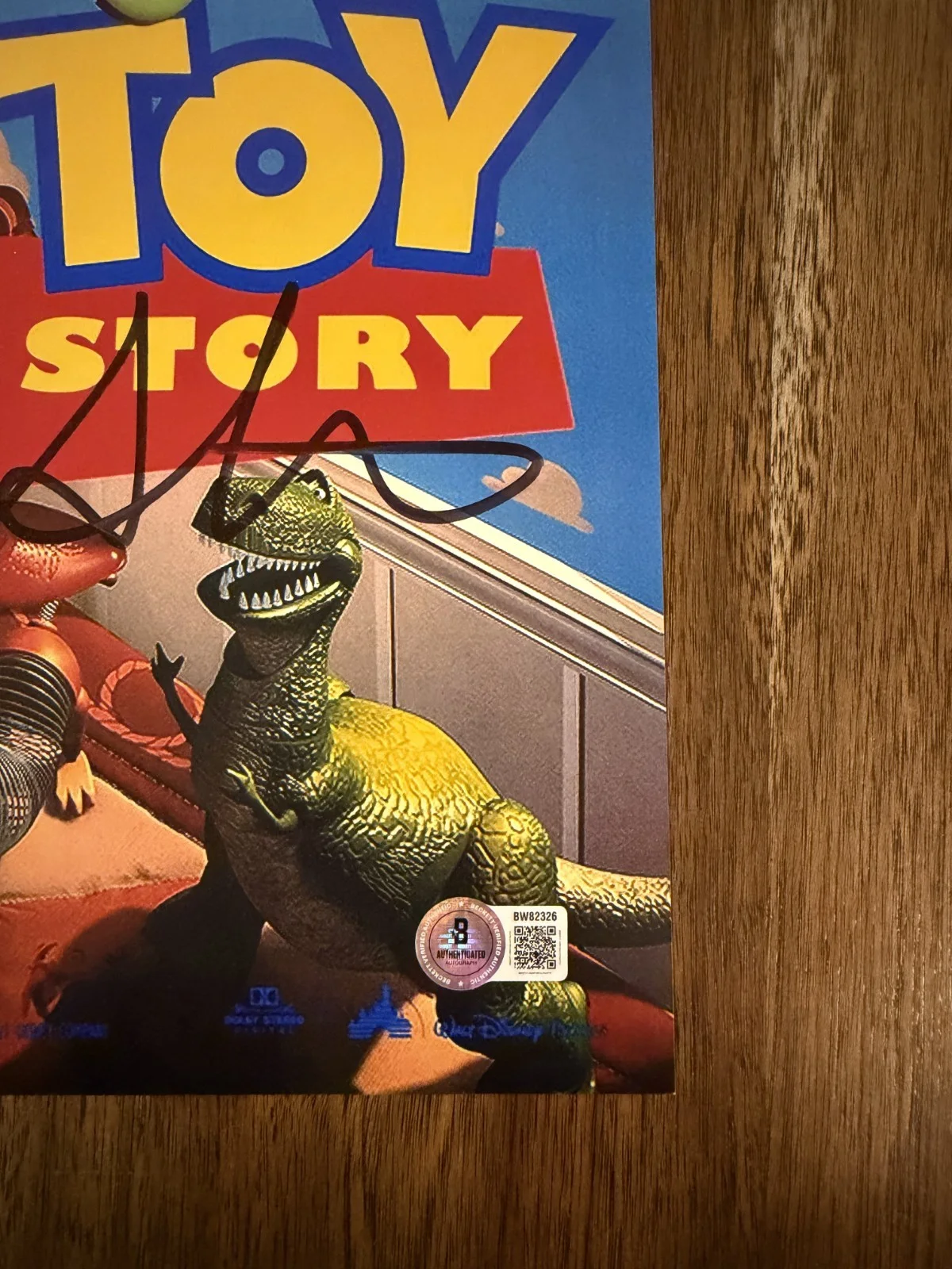 Andrew Stanton ‘Toy Story’ Movie Writer Signed 12x18 Photo Beckett, изображение 2