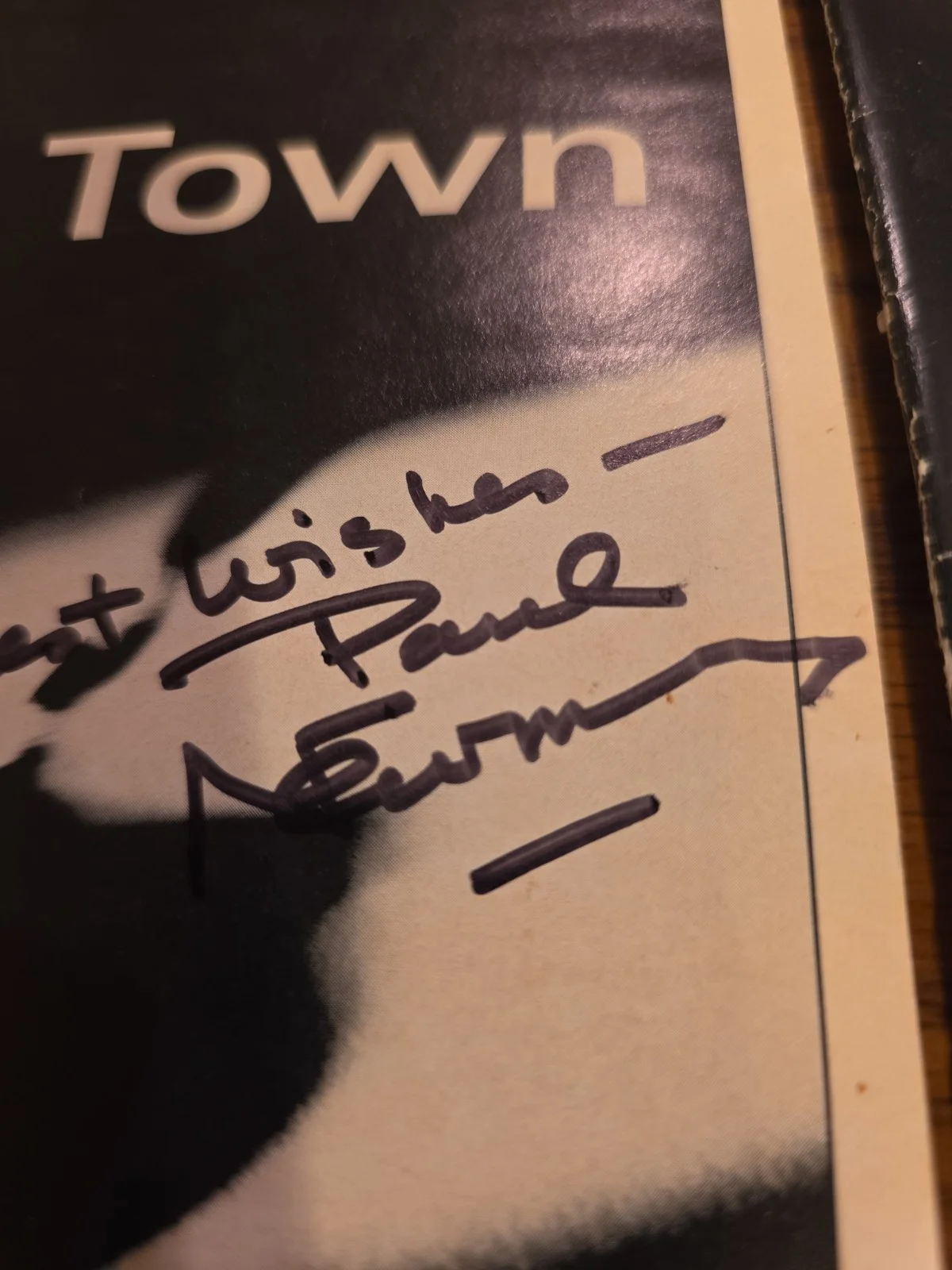 Autographed "OUR TOWN" PLAYBILL - January 2003 with ticket stub!, image 3