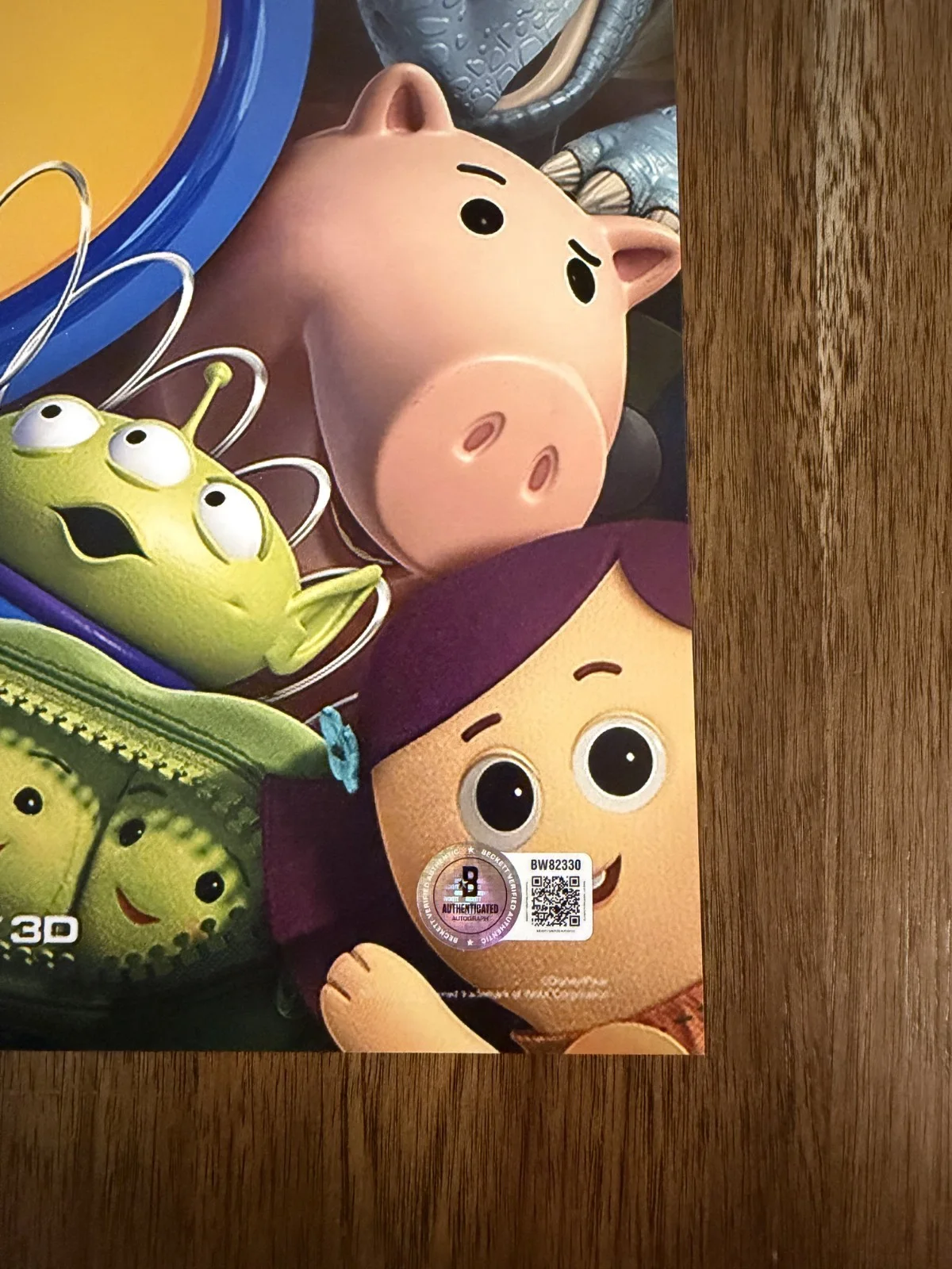 Andrew Stanton ‘Toy Story 3’ Movie Writer Signed 12x18 Photo Beckett Three, изображение 2