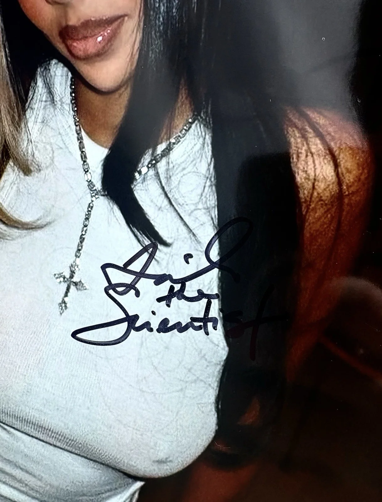 MARIAH the SCIENTIST SIGNED 8x10 Photo JSA COA HIP HOP F, изображение 2