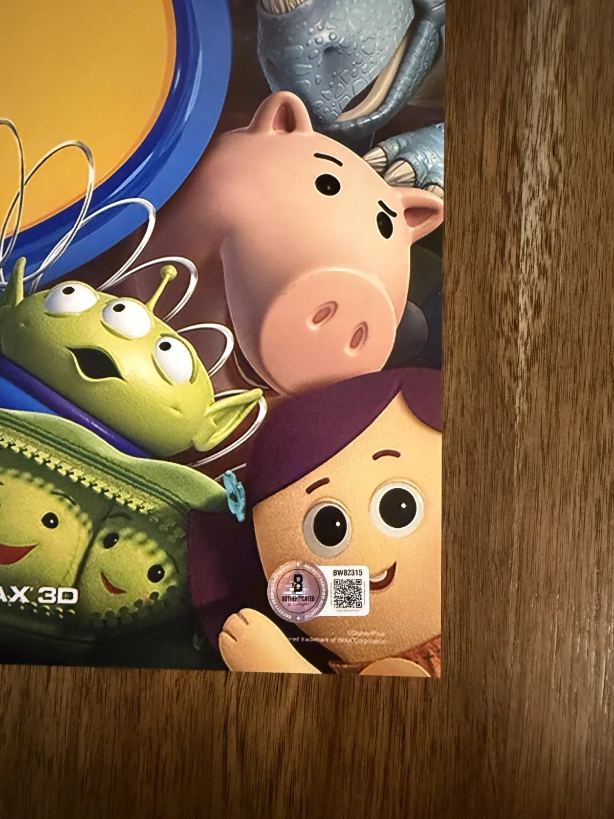 Andrew Stanton ‘Toy Story 3’ Movie Writer Signed 12x18 Photo Beckett Three, изображение 2