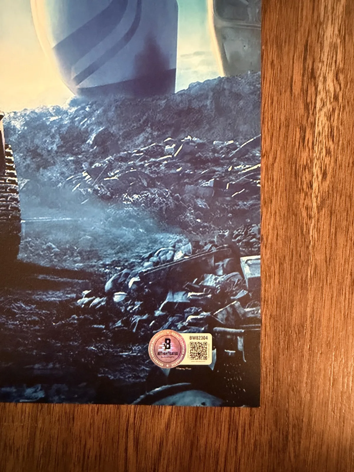 Andrew Stanton ‘WALL-E’ Movie Director Signed 12x18 Photo Beckett Walle, изображение 2