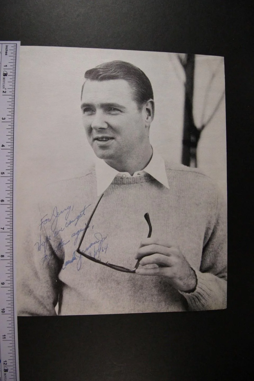 Claude Jarman Jr — CLAUDE JARMAN Jr. (1934-2025) (THE YEARLING~RIO GRANDE) AUTOGRAPH PROMO~