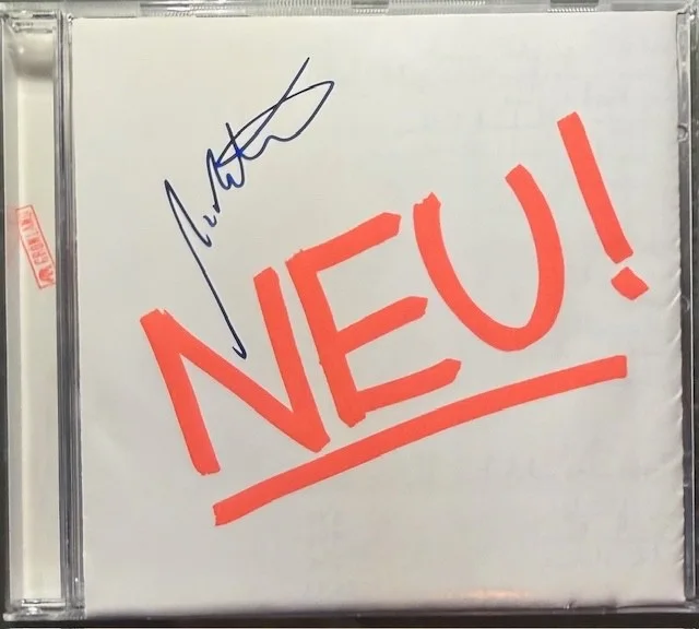 Michael Rother / Neu! : signed 3 CD autographed ( no vinyl Lp kraftwerk ), image 2