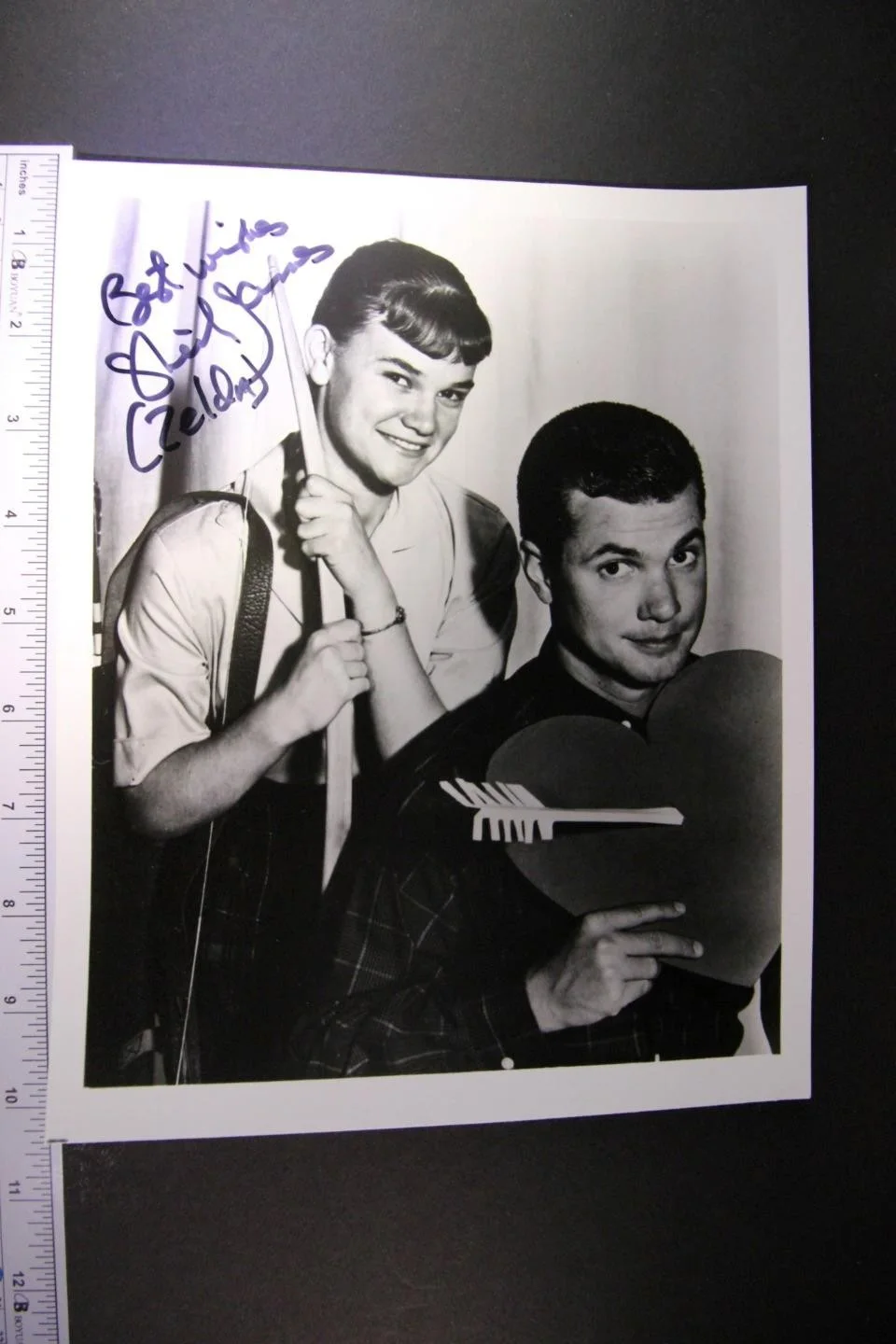 Sheila James — SHEILA JAMES KUEHL (MANY LOVES OF DOBIE GILLIS) AUTOGRAPH PHOTO~