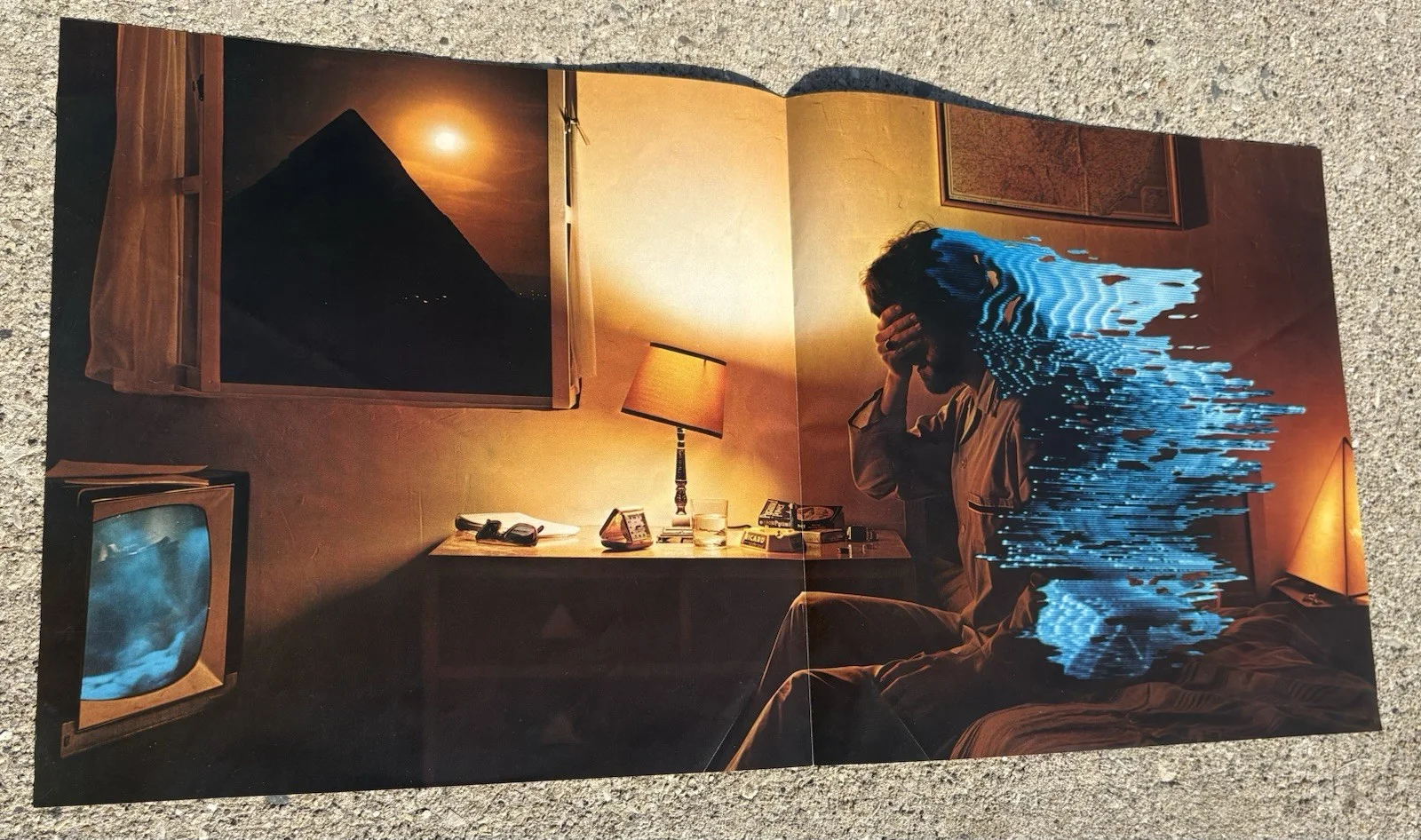 ALAN PARSONS SIGNED Pyramid Vinyl JSA COA, image 5
