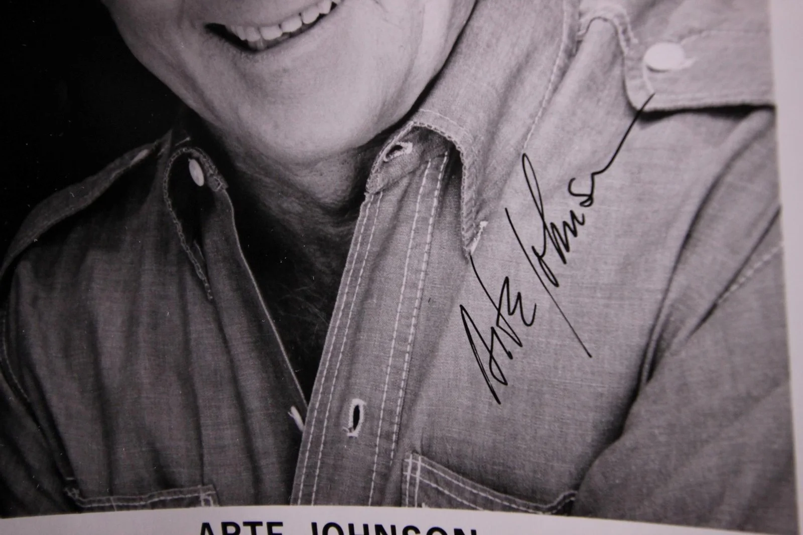 Arte Johnson — LAUGH-IN Comedian ARTE JOHNSON (1929-2019) AUTOGRAPH PHOTO~, image 2