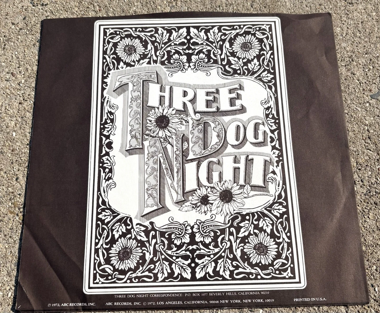 THREE DOG NIGHT SIGNED Vinyl JSA COA Seven Seperate Fools, image 3