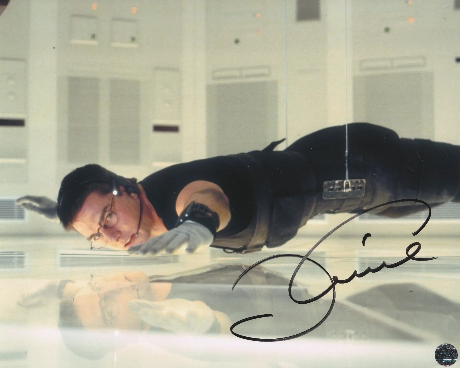 Tom Cruise — Tom Cruise Signed Autographed Mission Impossible 8x10 Photo/COA/MatchingHologram