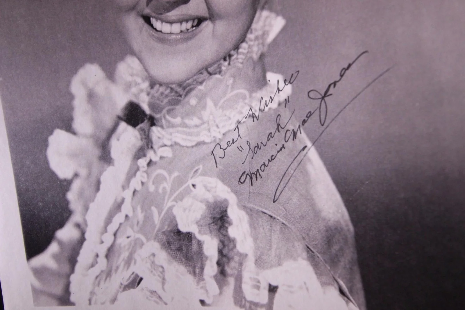 Marcia Mae Jones — MARCIA MAE JONES (1925-2007) (HEIDI~THE LITTLE PRINCESS~CHAMP) AUTOGRAPH PHOTO~, изображение 2