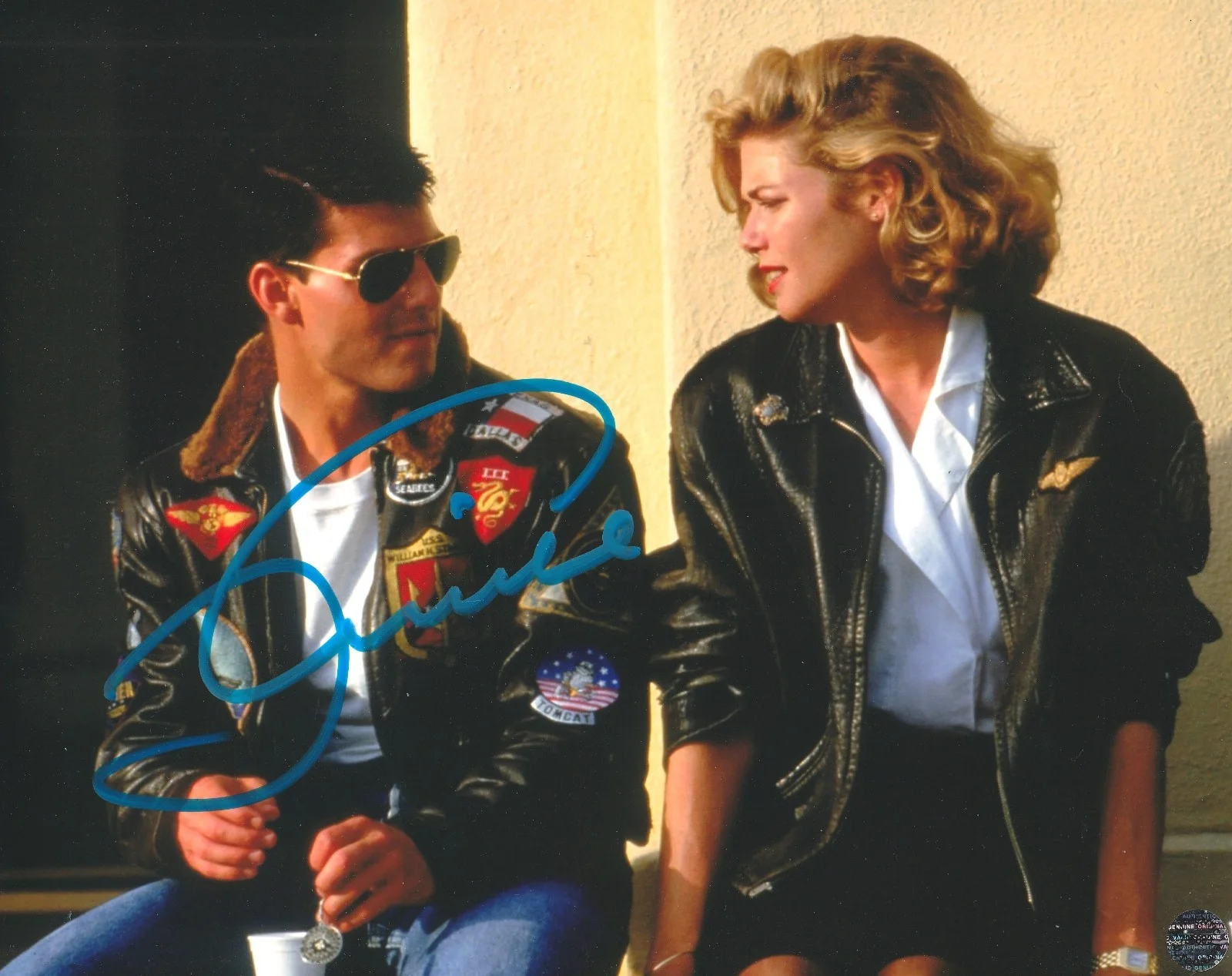 Tom Cruise — Tom Cruise Signed Autographed Top Gun Maverick 8x10 Photo with COA/Hologram