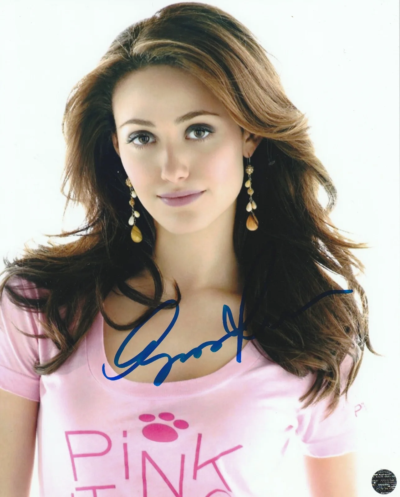 Emmy Rossum — Emmy Rossum Autographed The Phantom of the Opera 8x10 Photo with COA/Hologram