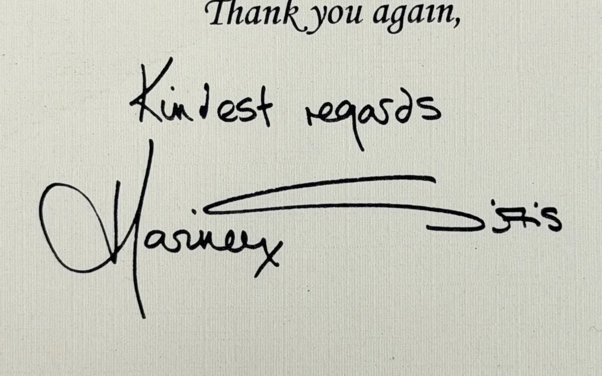 Marina Sirtis Signed Star Trek Letter, image 2