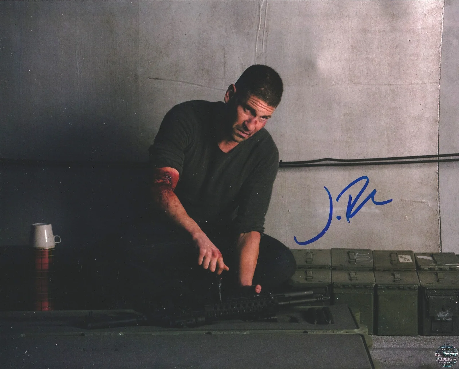 Jon Bernthal — Jon Bernthal Signed Autographed The Punisher 8x10 Photo with COA/Hologram