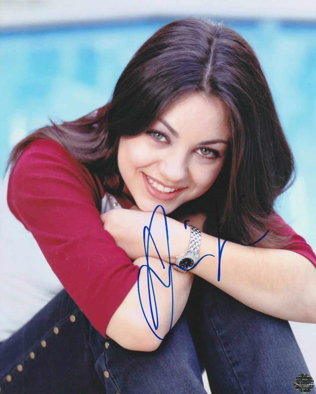 Mila Kunis — Mila Kunis Signed Autographed Sexy That 70's Show 8x10 Photo with COA/Hologram
