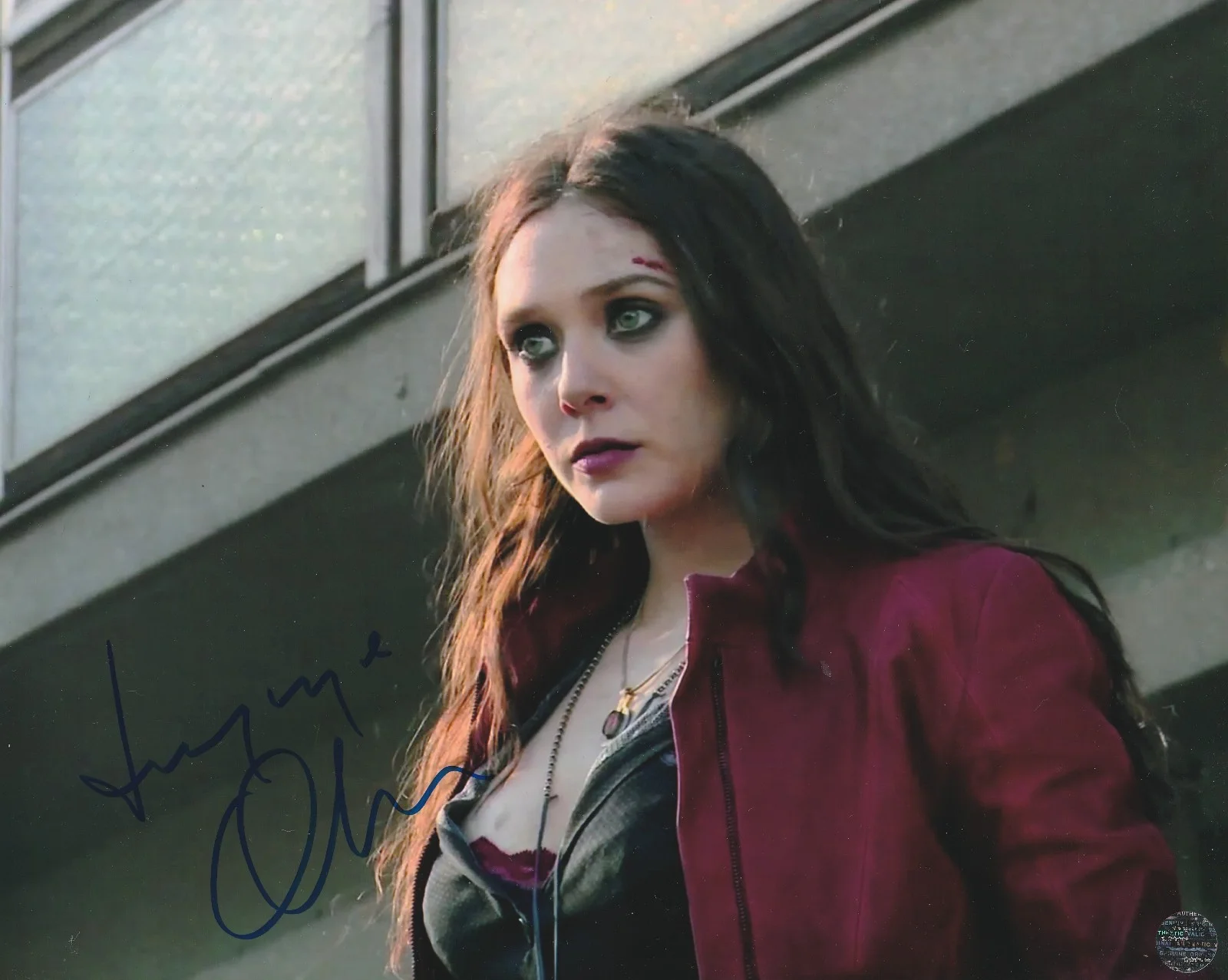 Elizabeth Olsen — Elizabeth Olsen Signed Autographed The Scarlet Witch 8x10 Photo withCOA/Hologram