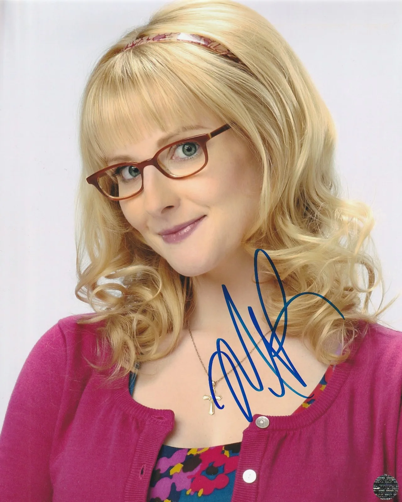 Melissa Rauch — Melissa Rauch Autographed The Big Bang Theory 8x10 Photo COA/Matching Hologram