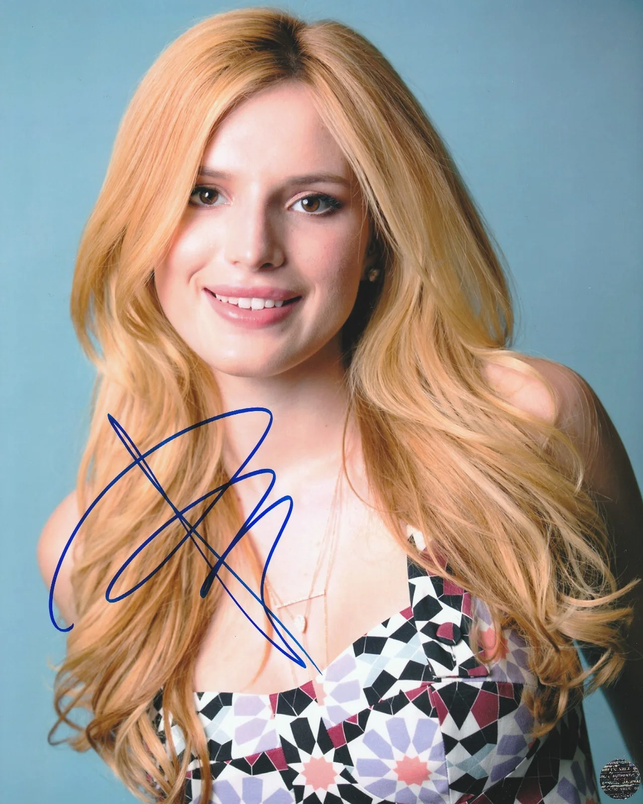 Bella Thorne — Bella Thorne Signed Autographed Sexy Hot 8x10 Photo with COA/Matching Hologram