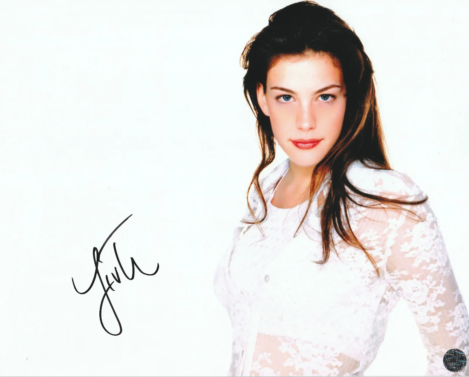 Liv Tyler — Liv Tyler Signed Autographed Lord of the Rings Hot 8x10 Photo with COA/Hologram