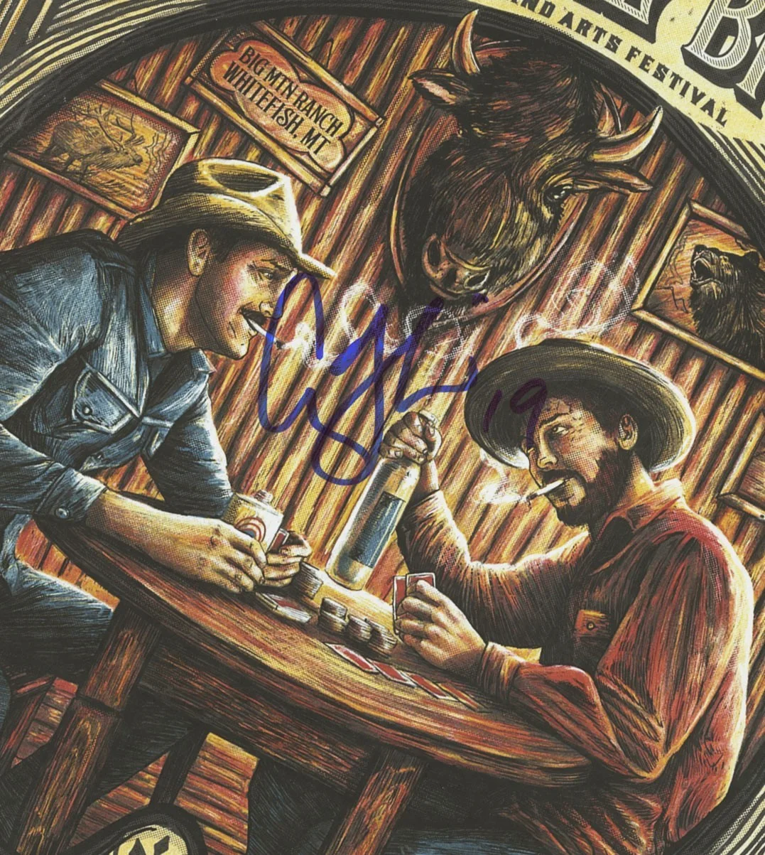 Cody Jinks autographed gig poster, image 2