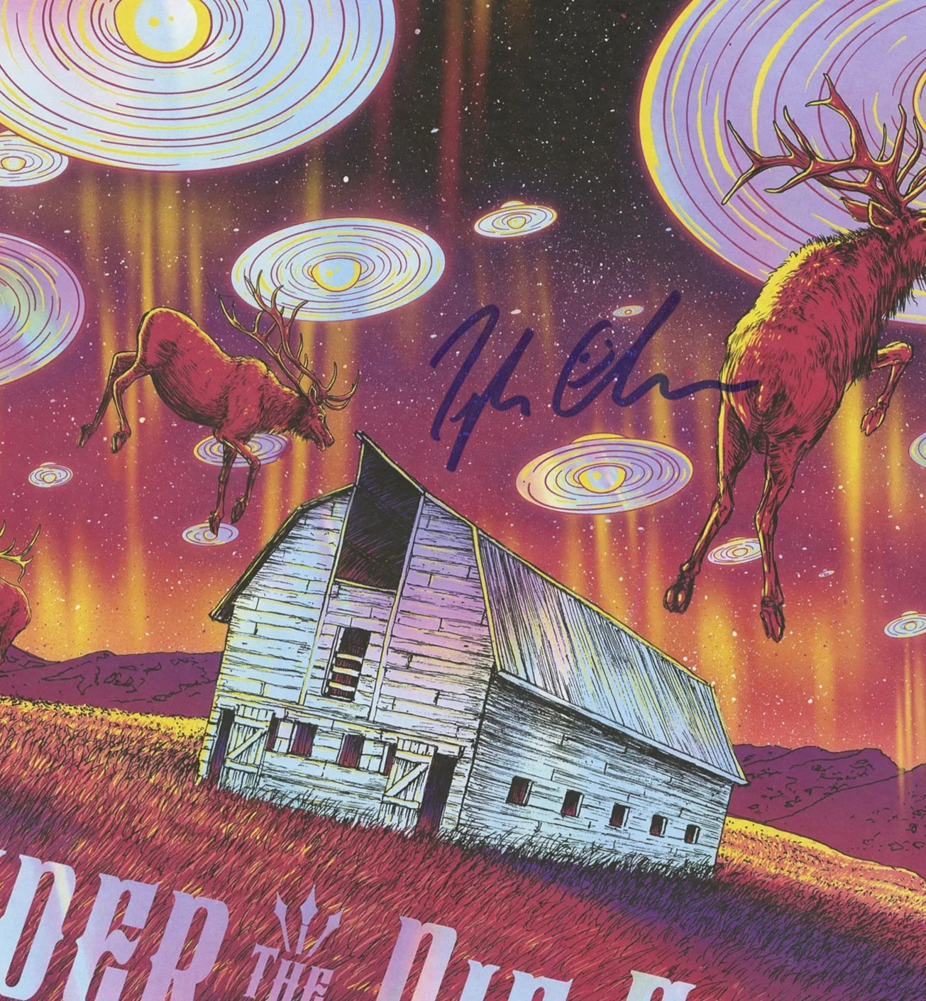 Tyler Childers autographed gig poster, image 2