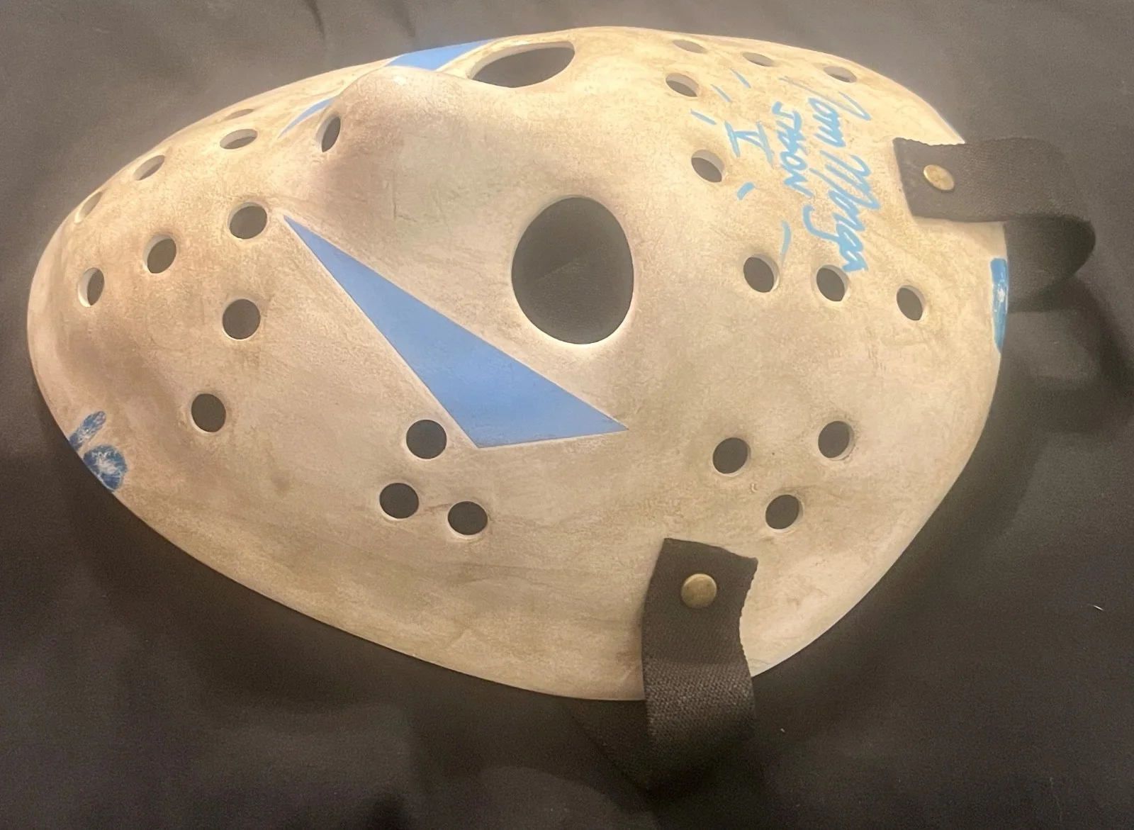Tom Morga — Tom Morga Signed Friday the 13th Part V A New Beginning Hockey Mask Movie Mold, изображение 5
