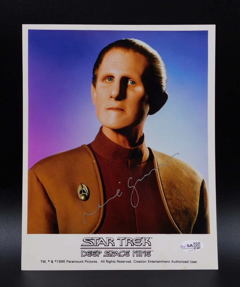 Rene Auberjonois — Rene Auberjonois Signed/Autographed Star Trek 8x10 Photo JSA COA