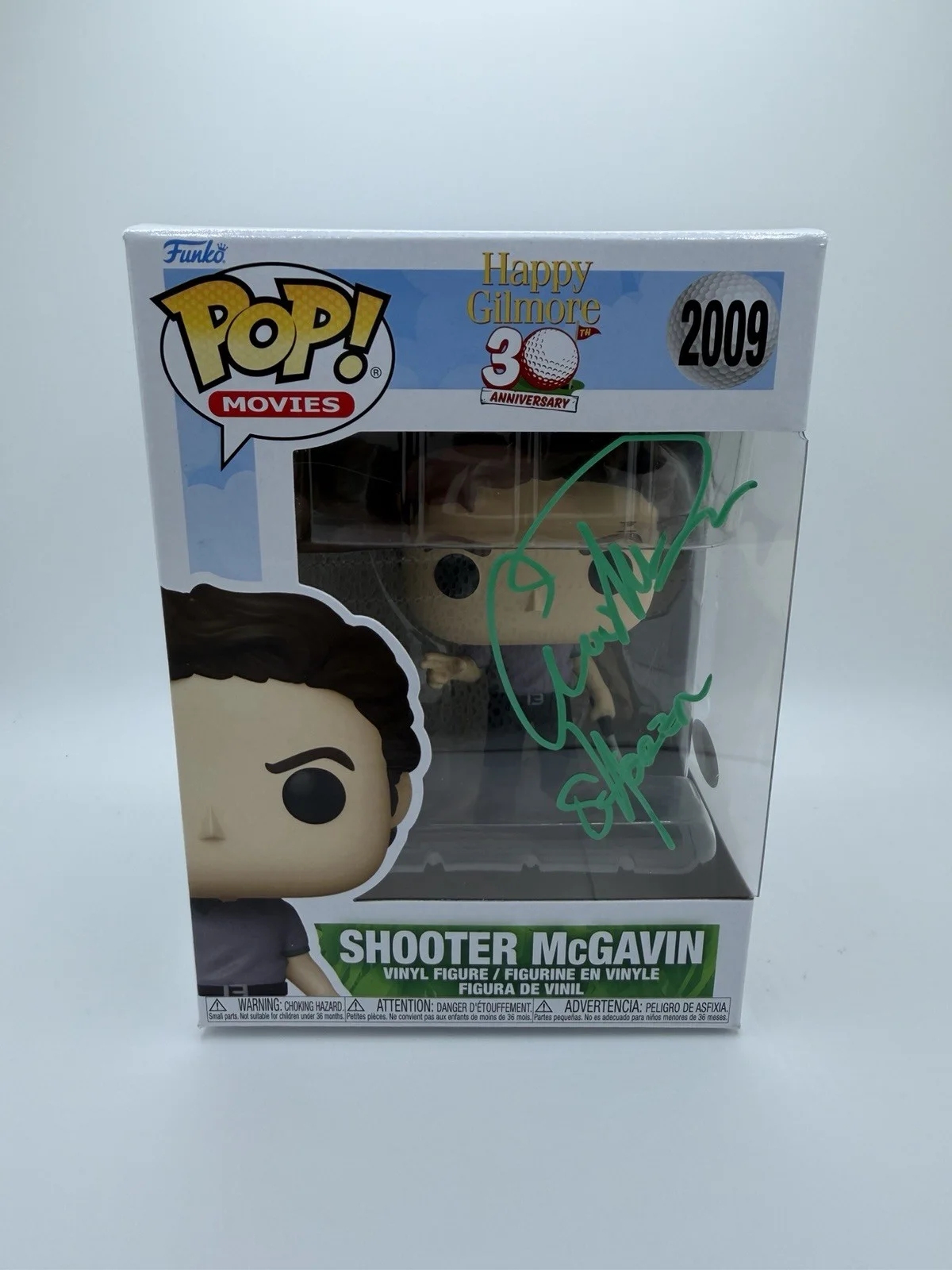 CHRSTOPHER MCDONALD SIGNED SHOOTER MCGAVIN FUNKO POP *HAPPY GILMORE* JSA COA WS, image 2
