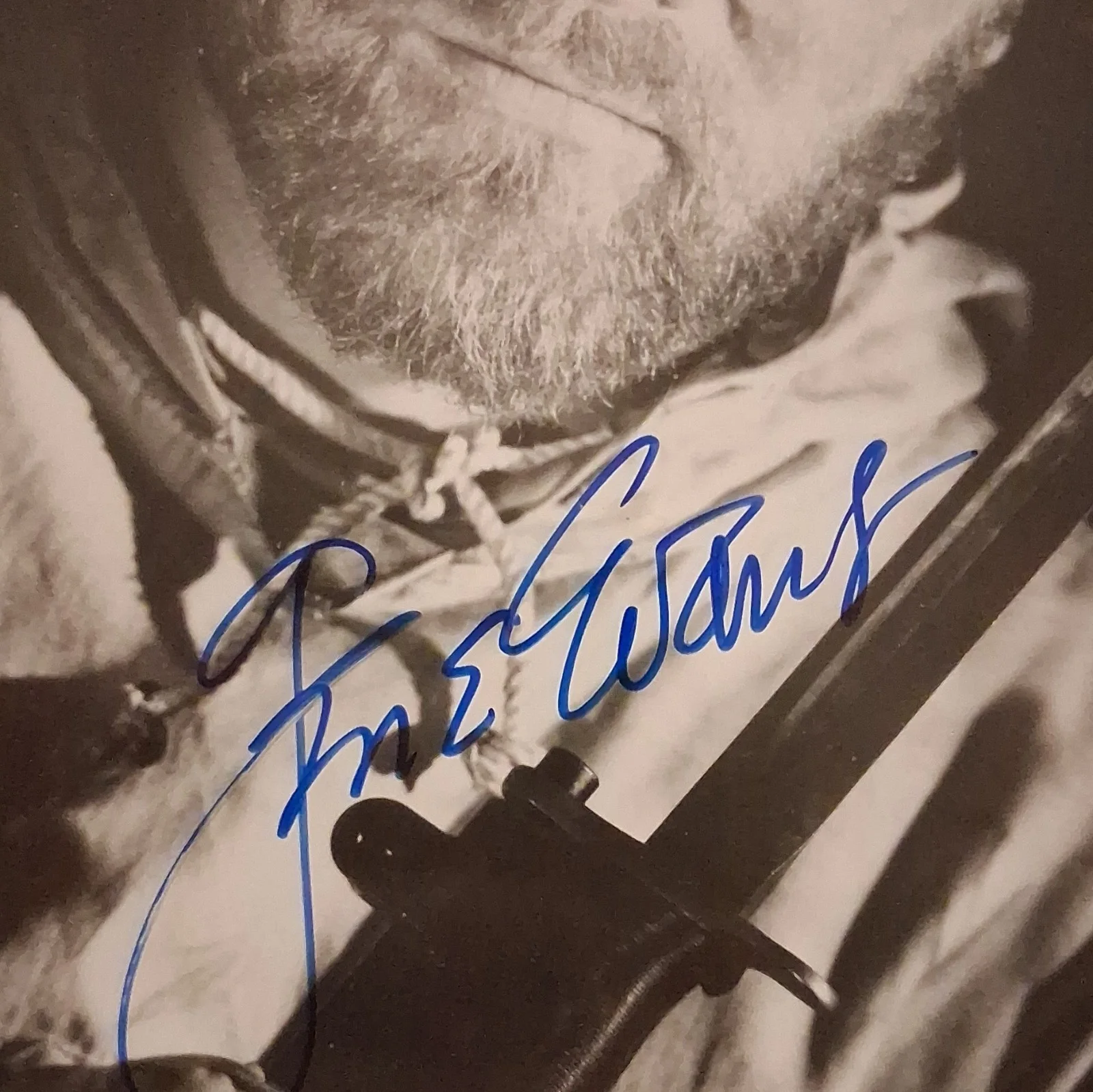 Signed 8x10 Gene Evans, image 2