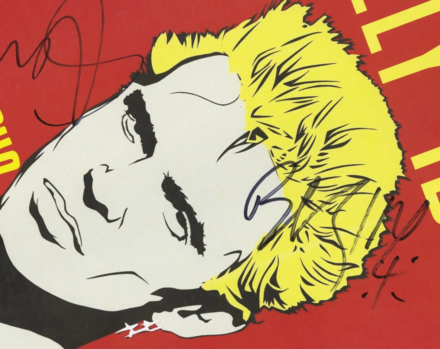 Billy Idol autographed gig poster, image 2