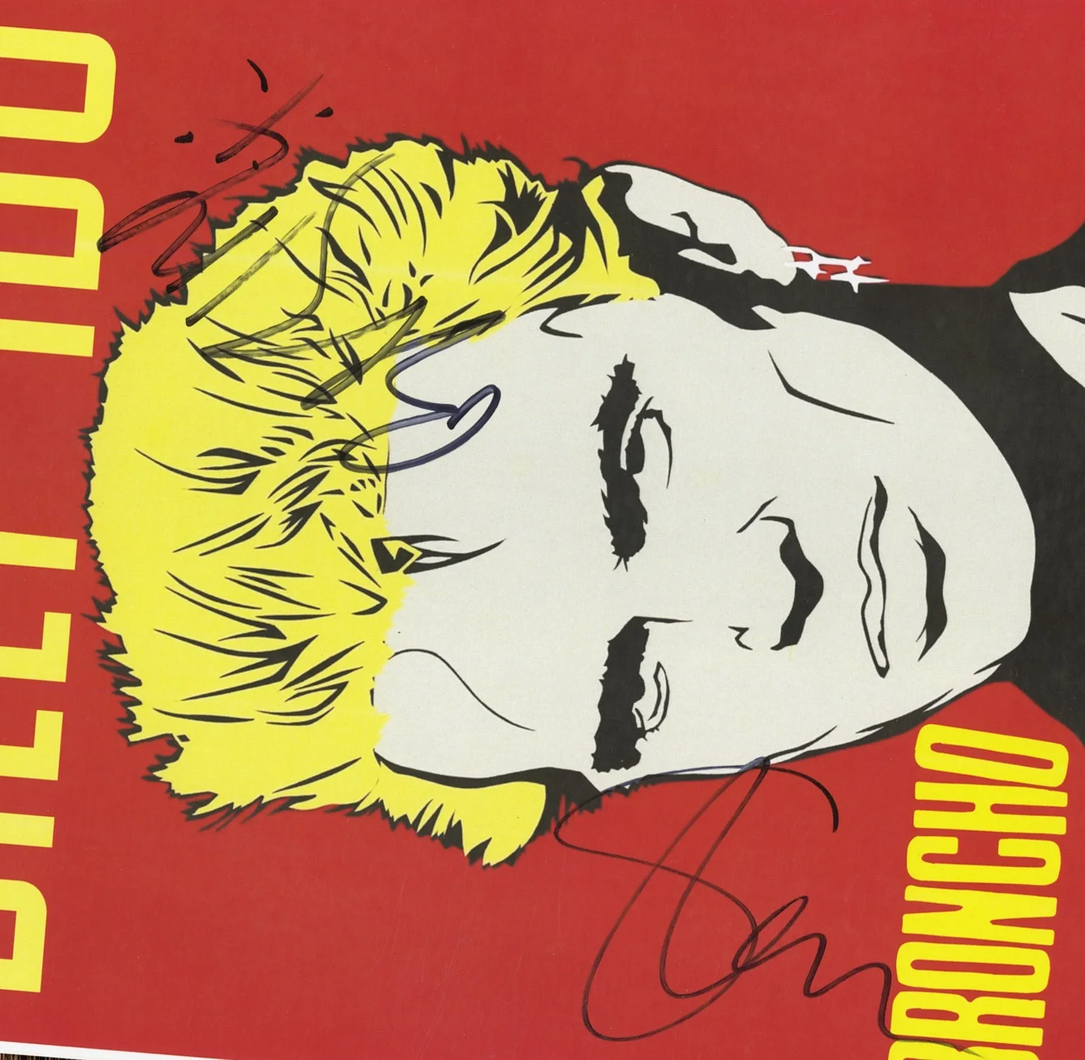 Billy Idol autographed gig poster, image 3